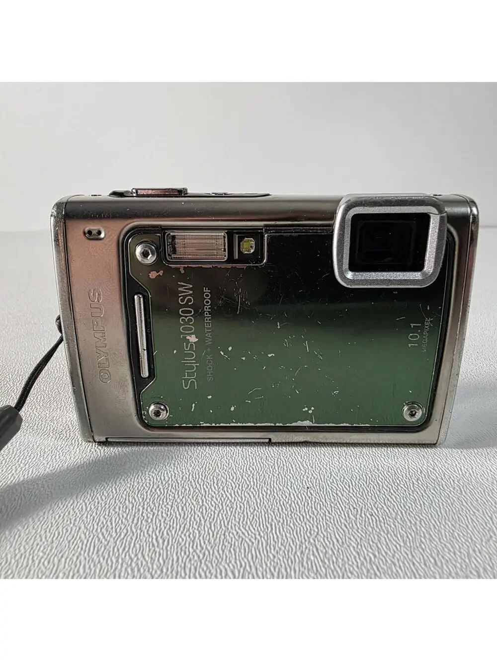 Olympus Stylus 1030SW 10.1MP Digital Camera - Green w/ Battery